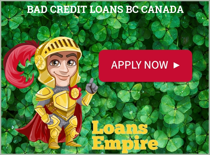 Bad Credit Loans BC Canada