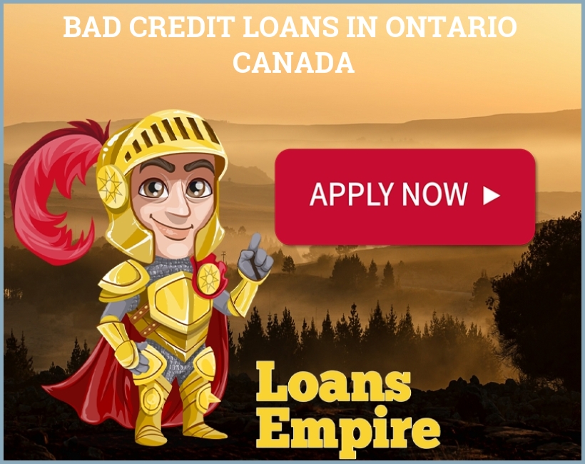 Bad Credit Loans In Ontario Canada
