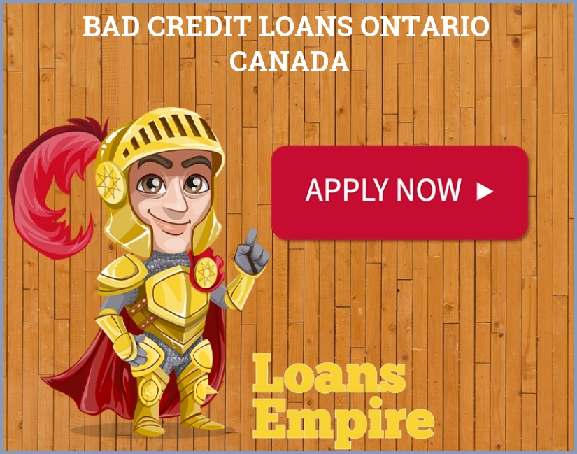 Bad Credit Loans Ontario Canada