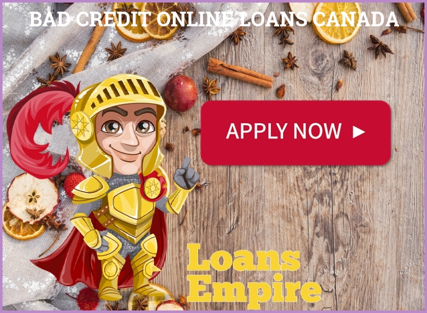 Bad Credit Online Loans Canada