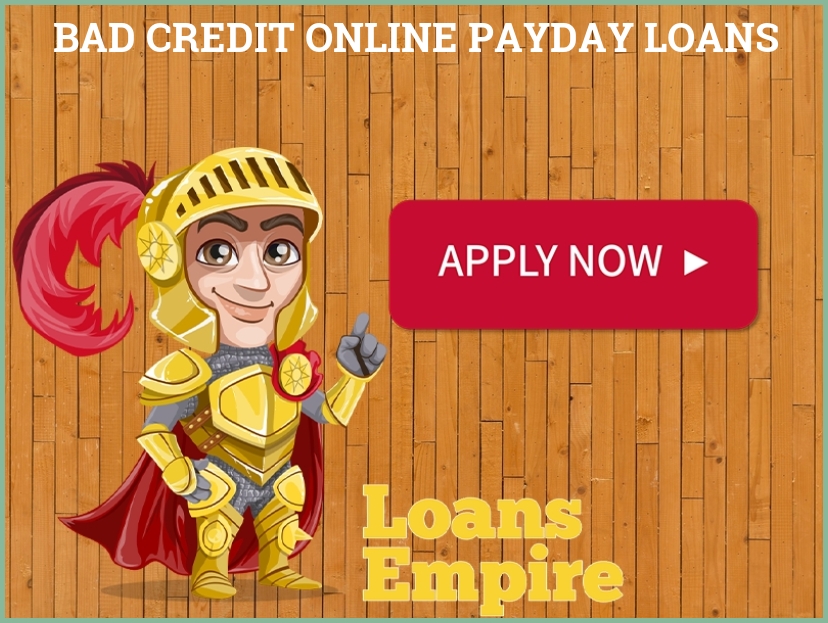 Bad Credit Online Payday Loans