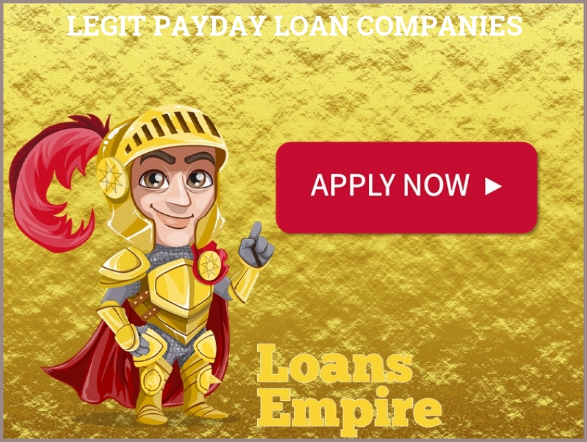 Legit Payday Loan Companies