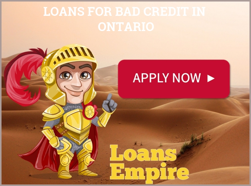 Loans For Bad Credit In Ontario