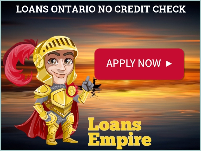Loans Ontario No Credit Check