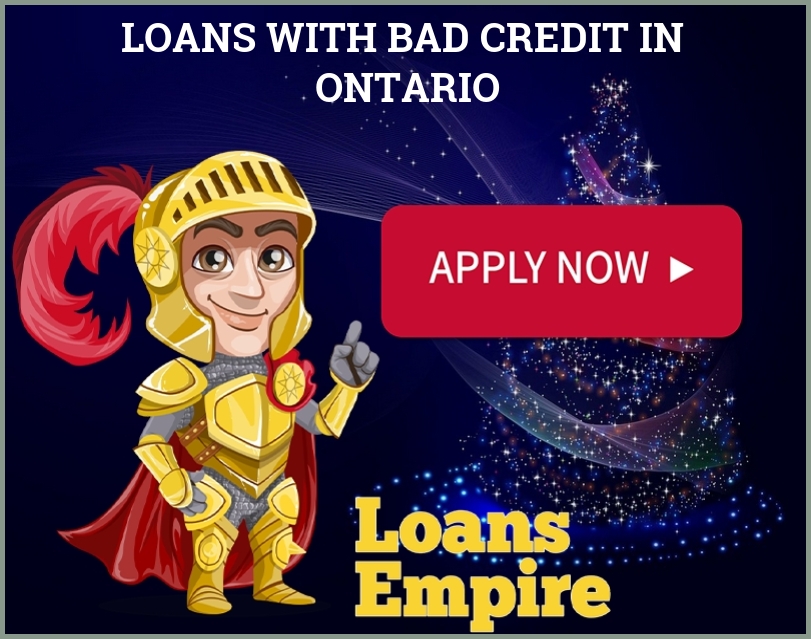 Loans With Bad Credit In Ontario