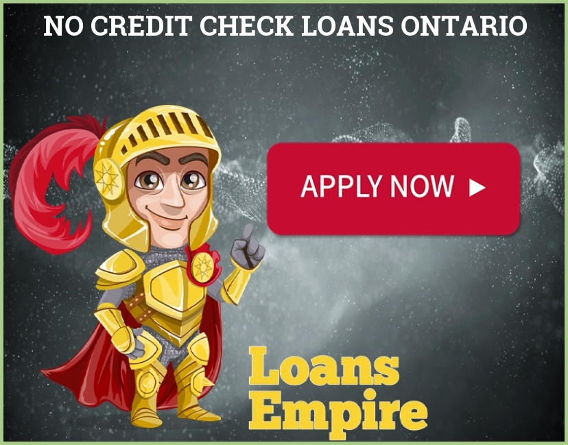 No Credit Check Loans Ontario