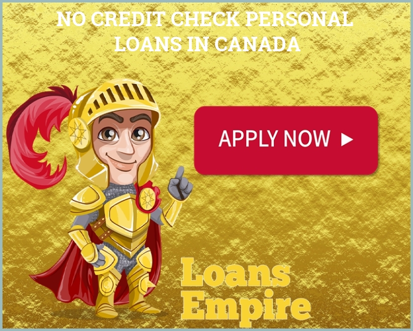 No Credit Check Personal Loans In Canada