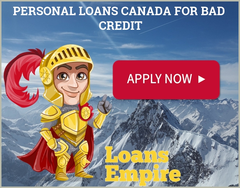 Personal Loans Canada For Bad Credit