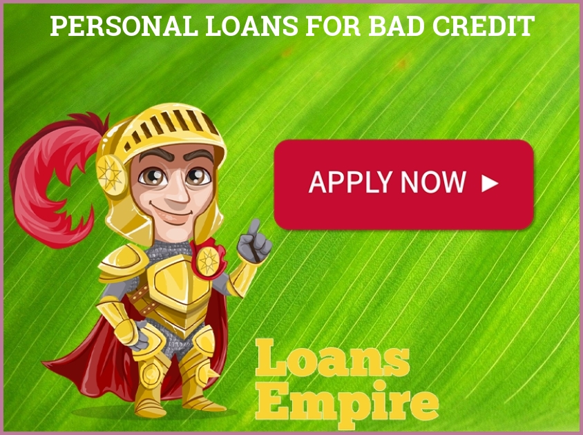 Personal Loans For Bad Credit