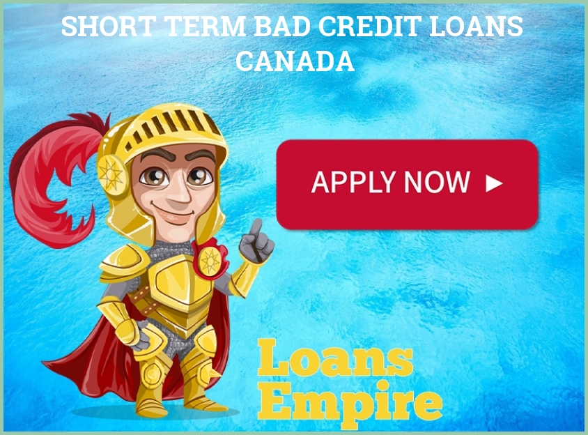 Short Term Bad Credit Loans Canada