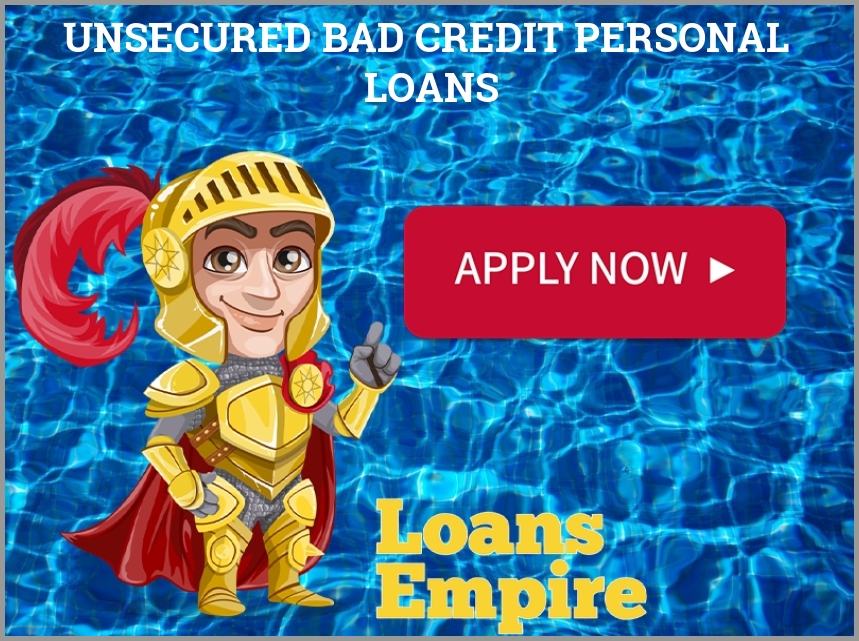 Unsecured Bad Credit Personal Loans